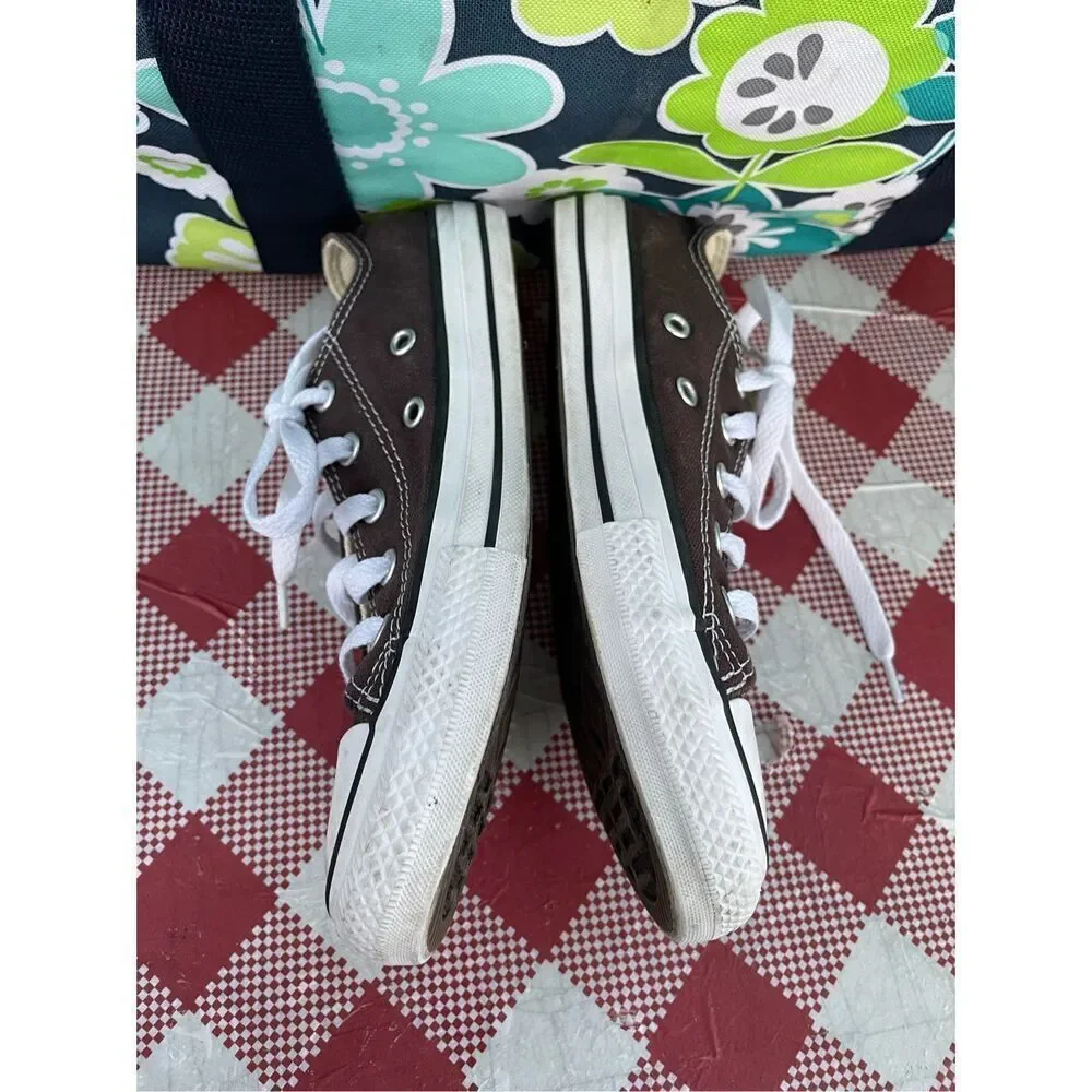 ✅Converse Low top all star sneakers brown